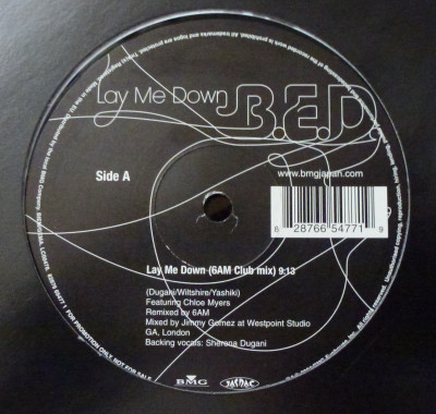 B.E.D. - Lay Me Down | BMG (82876 65477 1)