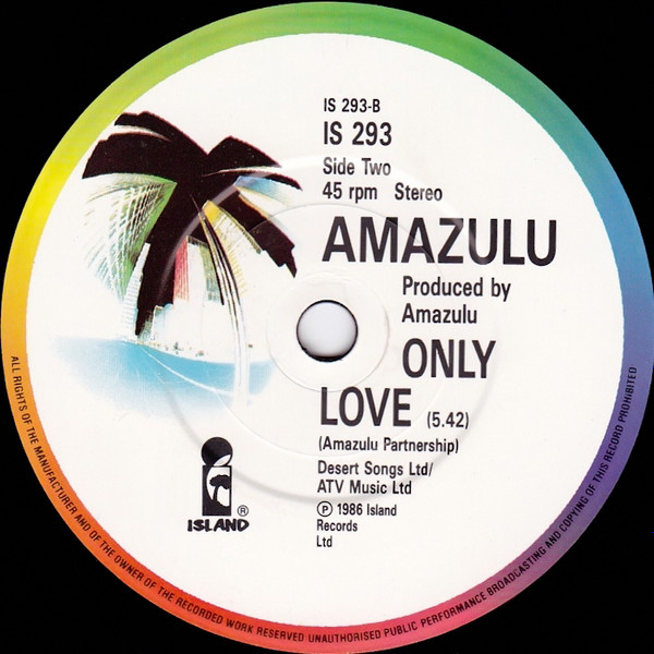 Amazulu - Montego Bay | Island Records (IS 293) - 4