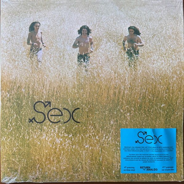 Sex - Sex | Return To Analog (RTA-037)