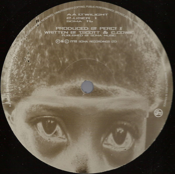 Percy X - User Friendly EP | Soma Quality Recordings (SOMA 76) - 2 Percy X - User Friendly EP | Soma Quality Recordings (SOMA 76) - 2