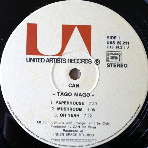Can - Tago Mago | United Artists Records (UAS 29 211/12 X) - 4