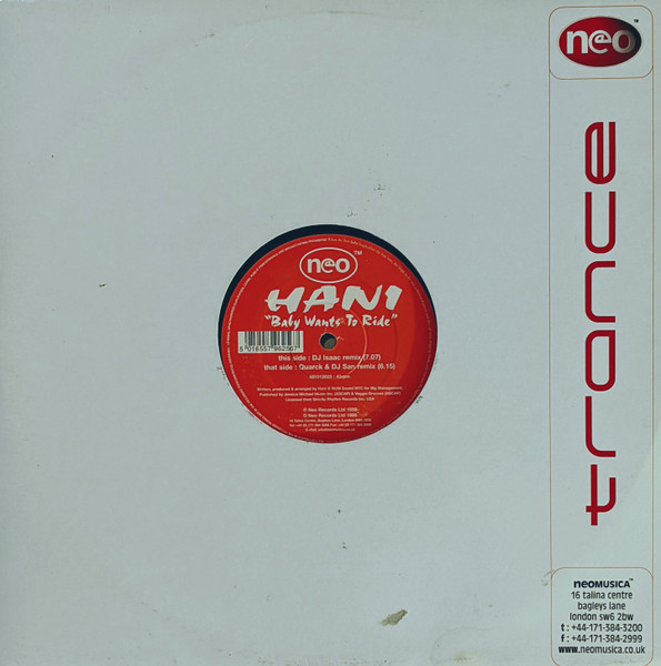 Hani - Baby Wants To Ride | Neo (NEO12025) - 3