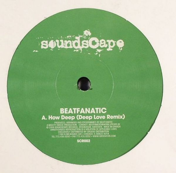 Beatfanatic - How Deep (Deep Love Remix) / African Love | Soundscape Records (SCR 002)