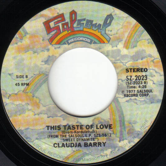 Claudja Barry - Sweet Dynamite | Salsoul Records (SZ-2023) - 2