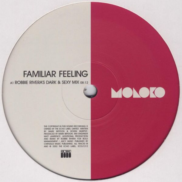 Moloko - Familiar Feeling | Echo (ECDJ1312) - 2