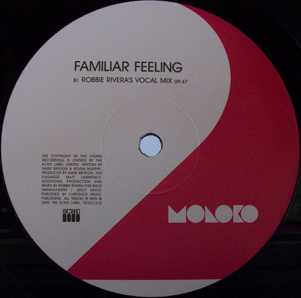 Moloko - Familiar Feeling | Echo (ECDJ1312) - 3