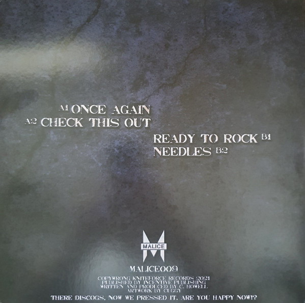 DJ Psycangle - Once Again For The First Time | Malice Records (MALICE009) - 2