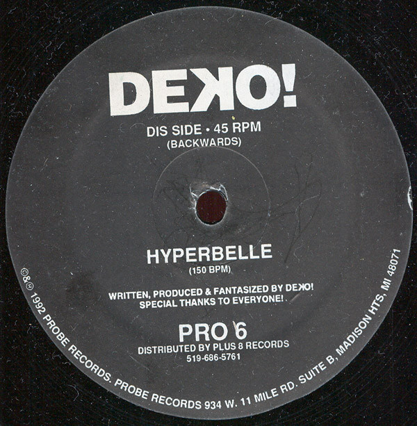 Deko! - Hyperbelle | Probe Records (PRO 6)