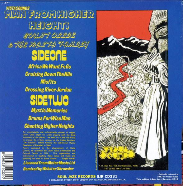 Count Ossie & The Rasta Family - Man From Higher Heights | Soul Jazz Records (SJR CD331) - 2