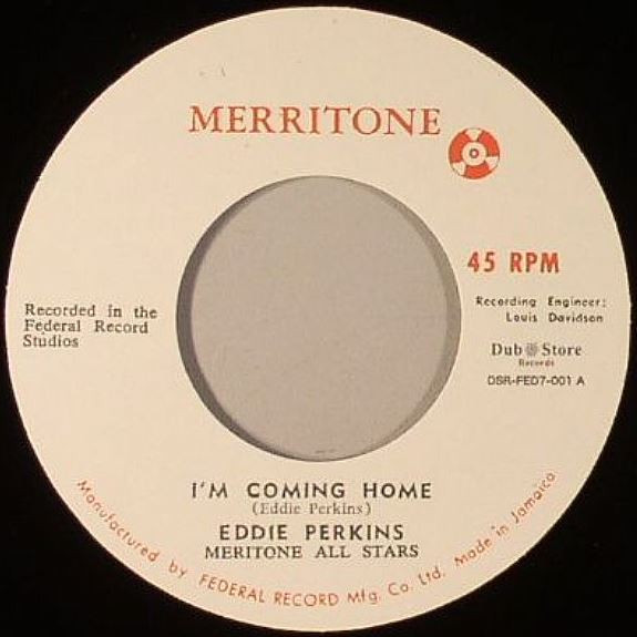 Eddie Parkins With The Merritone All Stars - I'm Coming Home | Merritone (DSR-FED7-001) - main