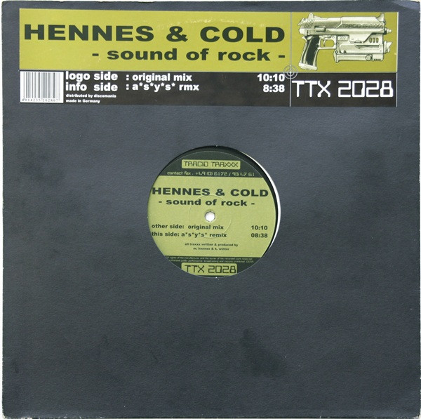 Hennes & Cold - Sound Of Rock | Tracid Traxxx (TTX 2028)