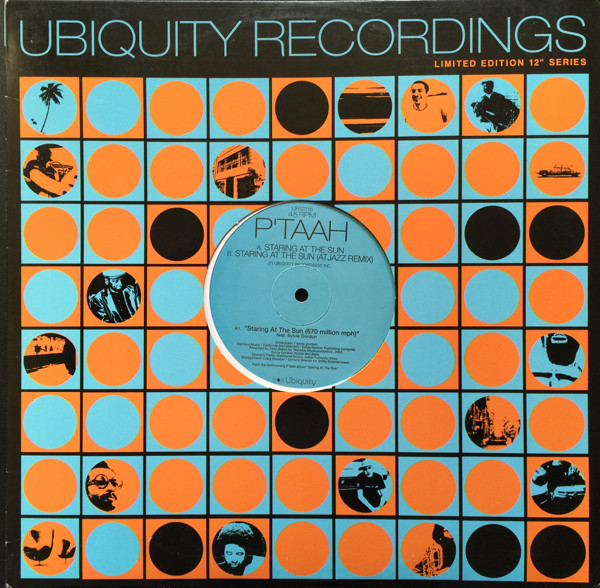 P'Taah - Staring At The Sun | Ubiquity (UR12115)