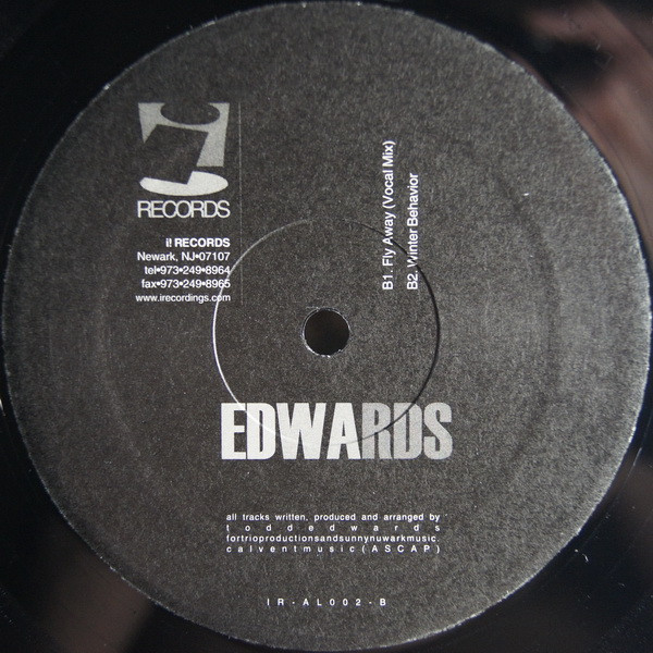 Todd Edwards - Prima Edizione | i! Records (IR-AL002) - 3