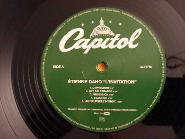 Etienne Daho - L'Invitation | Capitol Music (5099967981915) - 4 Etienne Daho - L'Invitation | Capitol Music (5099967981915) - 4
