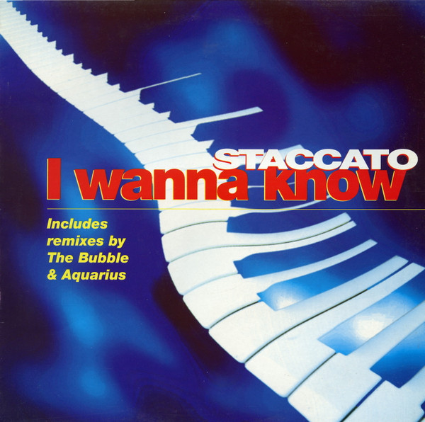 Staccato - I Wanna Know | Multiply Records (12 MULTY 11) - main