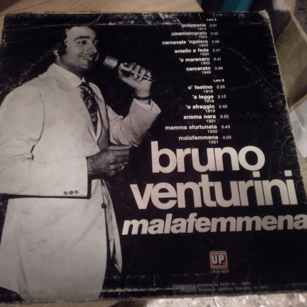 Bruno Venturini - Malafemmena | Up (LPUP 5202) - 2