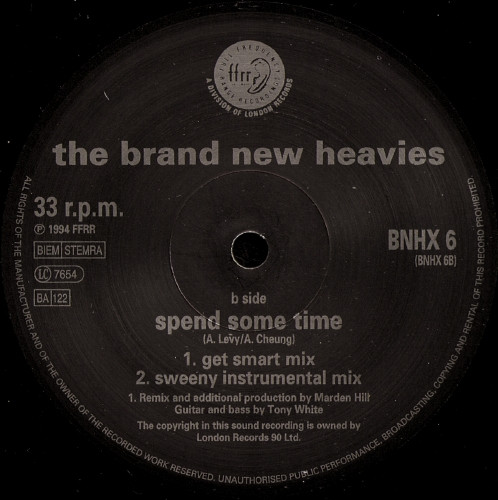 The Brand New Heavies - Spend Some Time | FFRR (BNHX 6) - 4