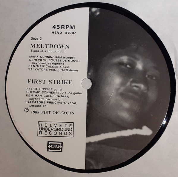 Fist Of Facts - Fugitive Vesco | Helvete Underground Records (HEND 87007) - 4