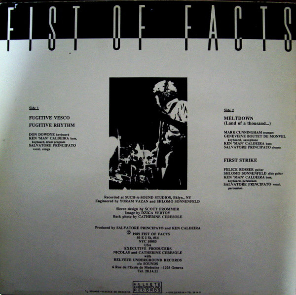 Fist Of Facts - Fugitive Vesco | Helvete Underground Records (HEND 87007) - 2