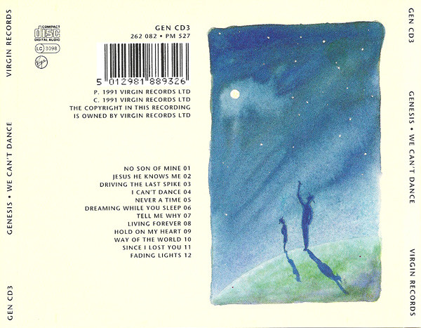 Genesis - We Can't Dance | Virgin (GEN CD3) - 2 Genesis - We Can't Dance | Virgin (GEN CD3) - 2