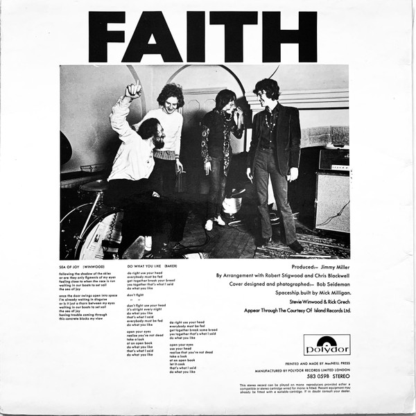 Blind Faith - Blind Faith | Polydor (583 059B) - 2