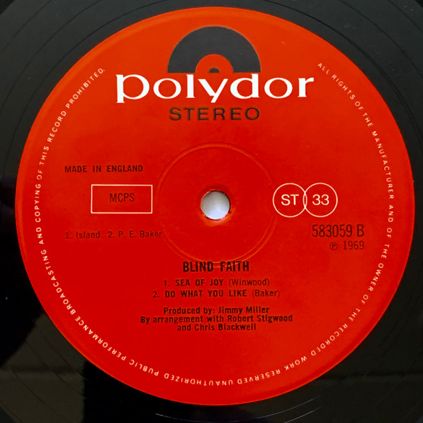 Blind Faith - Blind Faith | Polydor (583 059B) - 4