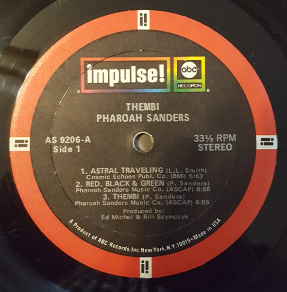 Pharoah Sanders - Thembi | Impulse! (AS-9206) - 4