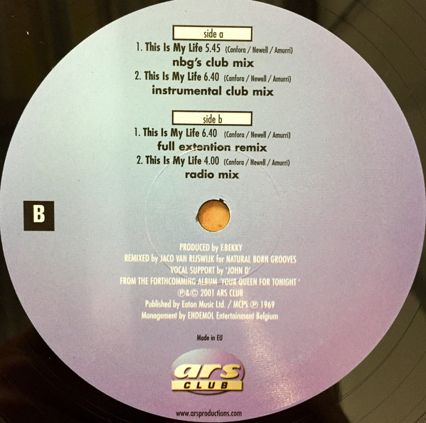 Girlz ?! - This Is My Life | ARS Club (740561-1) - 4