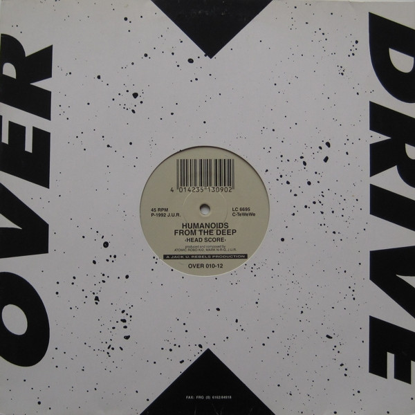 Humanoids From The Deep - Tube-Tech | Overdrive (OVER 010-12) - 3