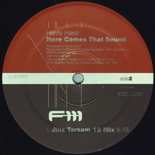Hardy Hard - Here Comes That Sound | F-111 Records (0-44580) - 4
