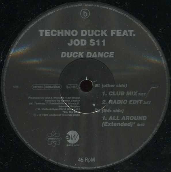 Techno Duck Feat. Jod S11 - Duck Dance | Ultraphonic (PM 1275)