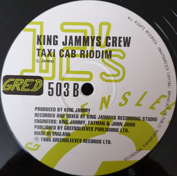 Bounty Killer / Chevelle Franklyn / King Jammys Crew - Fear No Evil / Running Around | Greensleeves Records (GRED 503) - 2