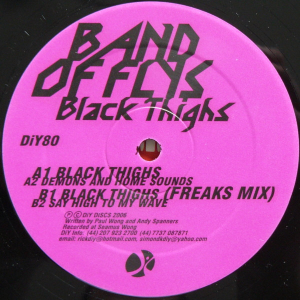 Band Of Flys - Black Thighs | DiY Discs (DiY80)