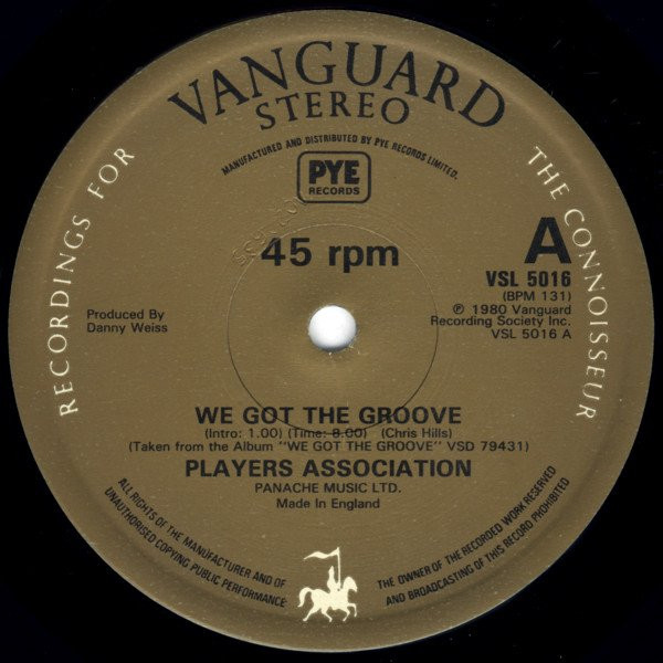 The Players Association - We Got The Groove / I Like It | Vanguard (VSL 5016)