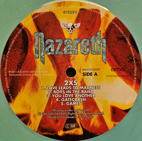 Nazareth - 2XS | BMG (BMGCAT202LPX) - 3
