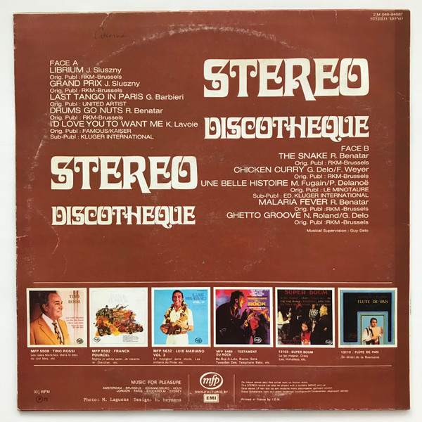 Chicken Curry & His Pop Percussion Orchestra - Stereo Discotheque | Music For Pleasure (2 M 046-94687) - 2 Chicken Curry & His Pop Percussion Orchestra - Stereo Discotheque | Music For Pleasure (2 M 046-94687) - 2