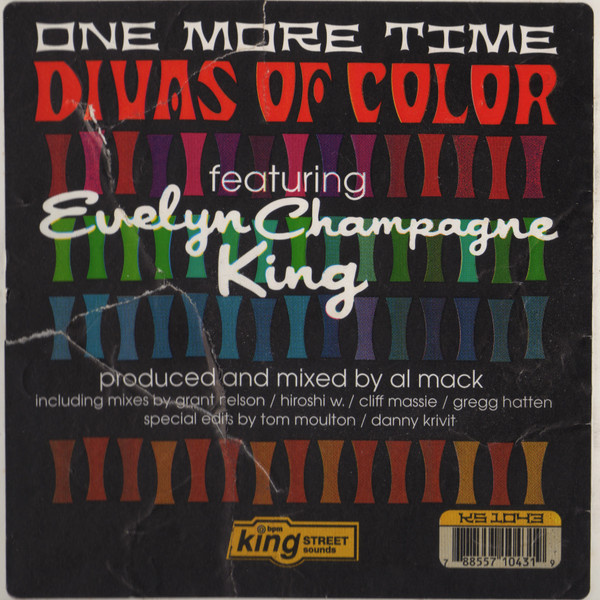Divas Of Color Feat. Evelyn "Champagne" King - One More Time | BPM King Street Sounds (KSS-1043) Divas Of Color Feat. Evelyn "Champagne" King - One More Time | BPM King Street Sounds (KSS-1043)