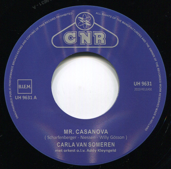 Carla Van Someren - Mr. Casanova | CNR (UH 9631) - 3