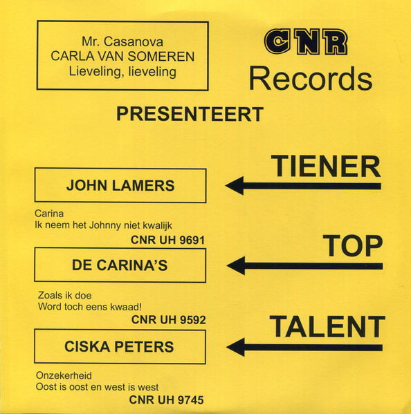 Carla Van Someren - Mr. Casanova | CNR (UH 9631) - 2