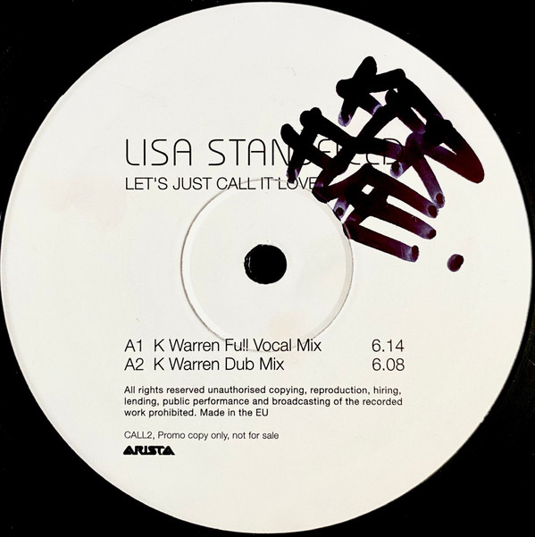 Lisa Stansfield - Let's Just Call It Love | Arista (74321 84517 1)