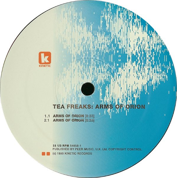 Tea Freaks - Arms Of Orion | Kinetic Records (54656-1) - main