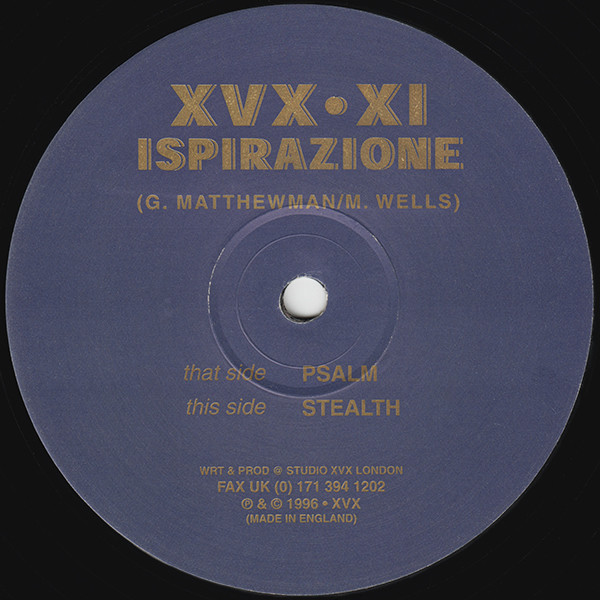 Ispirazione - Psalm / Stealth | XVX (XVX•XI) - main