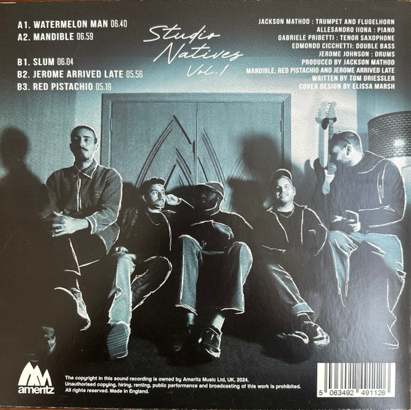 Jackson Mathod - Studio Natives Vol.1 | Ameritz (AM1070732) - 2