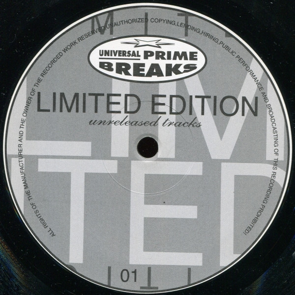 Various - Unreleased UPB Tracks | Universal Prime Breaks (DMDUPB LIM-01) - 4