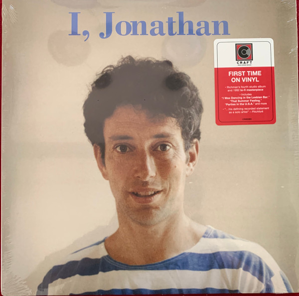 Jonathan Richman - I, Jonathan | Craft Recordings (CR00283) Jonathan Richman - I, Jonathan | Craft Recordings (CR00283)
