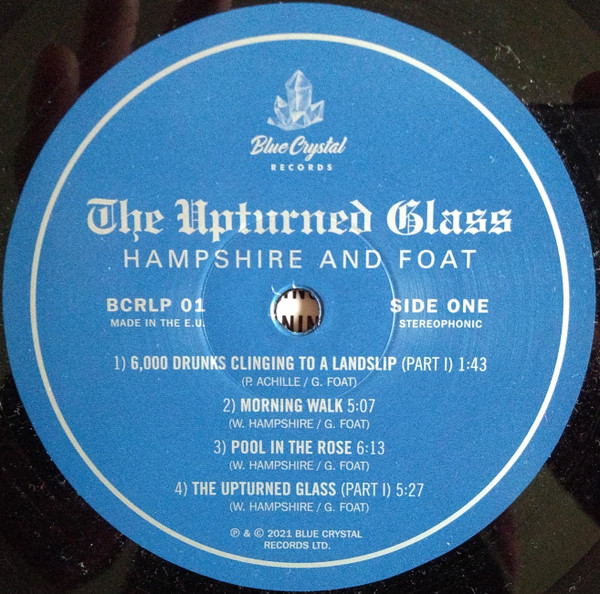 Warren Hampshire and Greg Foat - The Upturned Glass | Blue Crystal Records (BCRLP01) - 3