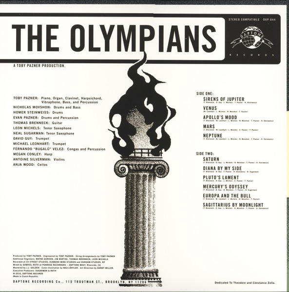 The Olympians - The Olympians | Daptone Records (DAP-044) - 2