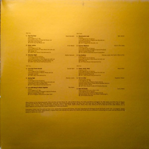 Various - Classic Jazz-Funk Mastercuts Volume 3 | Mastercuts (CUTSLP 7) - 4