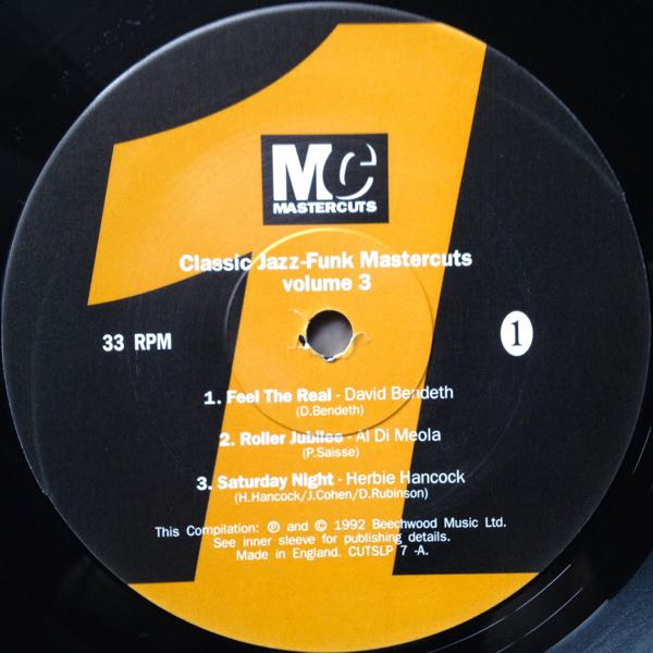 Various - Classic Jazz-Funk Mastercuts Volume 3 | Mastercuts (CUTSLP 7) - 5