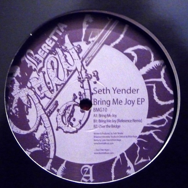Seth Yender - Bring Me Joy EP | Berettamusic Grey (BMG10) - 2